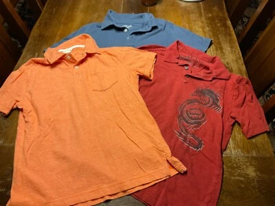 Lote de tres polos niño talla Lg Foto 1 de 4