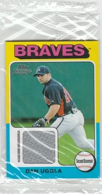 2011 Topps Lineage 1975 Mini Relics Dan Uggla #DU Sealed!! - Image 1 of 2