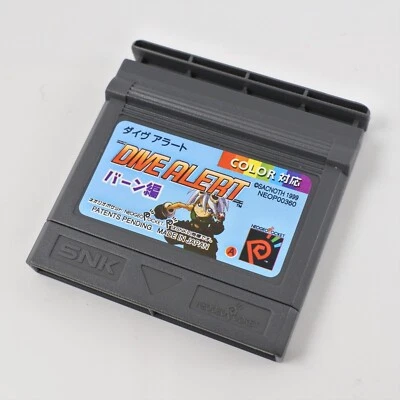 Neo Geo Pocket Color DIVE ALERT Burn Matt's Version Cartridge Only SNK 2349 np - Image 1 of 4