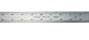S-T Industries 36" Rule, 4R, Spring Tempered Steel USA Made - Picture 1 of 1