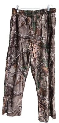 Realtree Men's Pants Sz XL Camo Lined Waterproof, Windproof, & Breathable - Image 1 of 4
