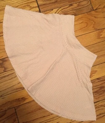 NOVA Saia Cooperativa Urban Outfitrs Média Clube Skatista Pêssego Bolinhas Brancas - Imagem 1 de 4