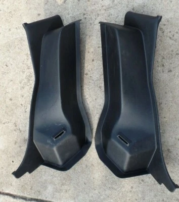 Комплект 1970-1972 Ford Maverick Mercury Comet 4 двери черные задние сиденья панели - Изображение 1 из 4