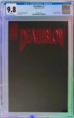 DEATHBLOW #1      (Image Comics May 1993)      Jim Lee cover      CGC 9.8 - Image 1 of 3