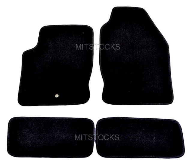 APTO PARA ALFOMBRILLAS FORD FOCUS 2000-2007 ALFOMBRILLAS NYLON NEGRAS Foto 1 de 1