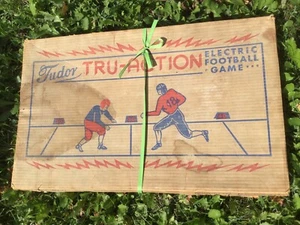Vintage Electric Football Game Tudor Tru-Action 1949 Edition Original - Picture 1 of 12