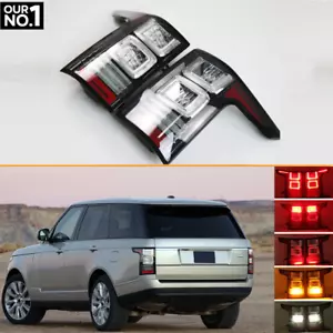 Par de luces traseras lentes transparentes luces de freno traseras para Land Range Rover L405 2013-2017 - Imagen 1 de 12