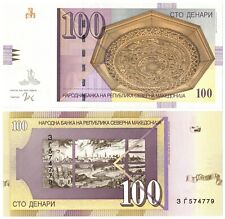 2022 North Macedonia 100 P29 Denari  Banknote UNC New