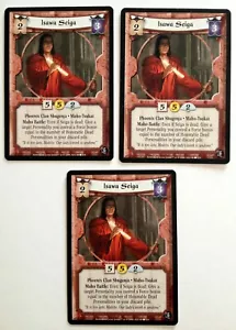 Isawa Seiga (3) L5R La Leggenda dei Cinque Anelli CCG Ascesa dello Shogun RotS - Foto 1 di 1