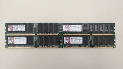 Kingston KVR266X72RC25/1024 1GB PC2100 DDR-266MHz Server ECC 2.5V 184-Pin DIMM - Image 1 of 2