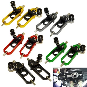 Chain Adjuster Tensioner with Swingarm Spool For KAWASAKI Ninja ZX-10R 2011-2015 - Picture 1 of 16