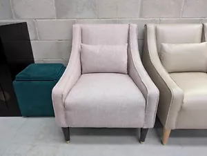 Parker Knoll JL - Swept Armchair in Rose - Picture 1 of 2