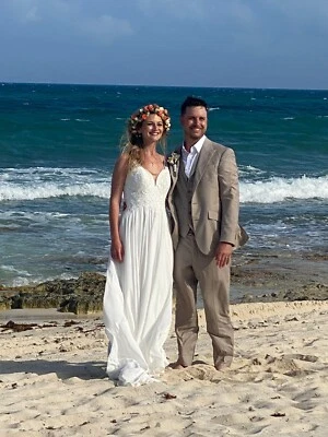 Stella New York Used Wedding Dress Size 10 Dress # 6717 - Image 1 of 4