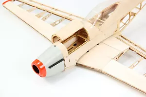 Verbessertes P51 RC Laserschneideflugzeug Balsa Holz Modell Flugzeug Kit Spannweite 1000 mm - Bild 1 von 15