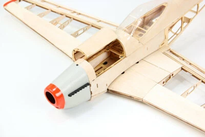 Upgraded P51 RC Laser Cut Plane Balsa Wood Model Airplane Kit Wingspan 1000mm - Image 1 of 4