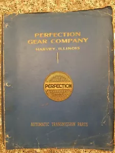 1958 Perfection Gear Co. Automatic Transmission Parts Manual - Harvey, IL CC - Foto 1 di 6