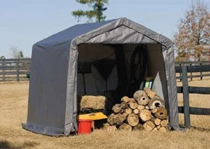 ¡NUEVO! Tractor ShelterLogic 10x10x8 cobertizo garaje portátil dosel para automóvil ATV motocicleta - Imagen 1 de 1