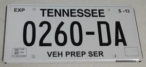 2013 Tennessee vehicle prep service license plate - Picture 1 of 1