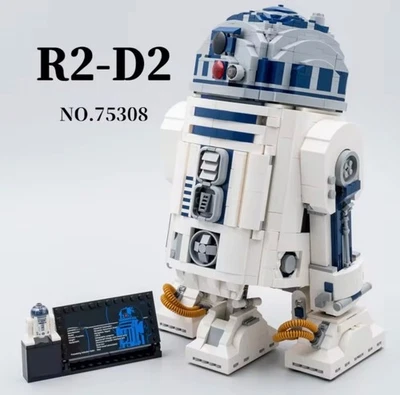 2314 Piece Star Wars R2-D2 Brand New In Box Building Block Set - Image 1 of 2