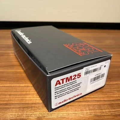 Audio Technica ATM25 ATM 25 Instrument Microphone Instrument Peripherals NEW - Image 1 of 4