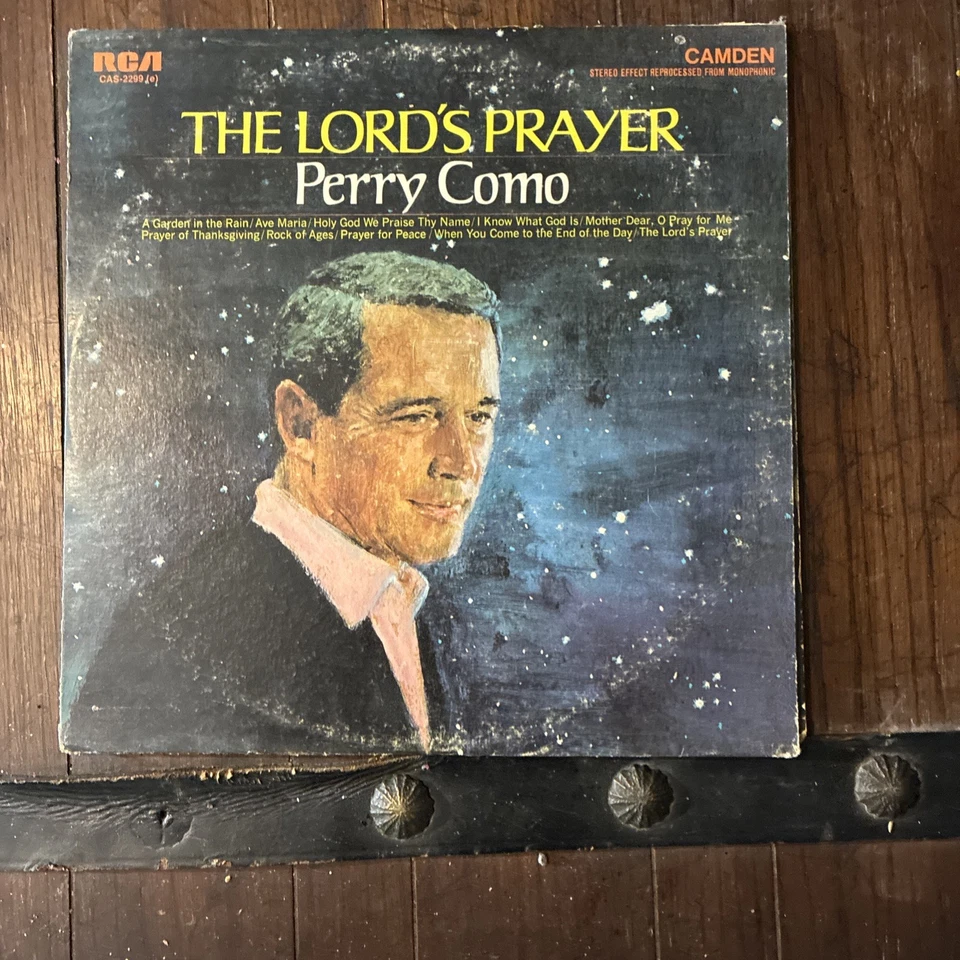 Perry Como ‎– The Lord's Prayer, Vinyl LP, RCA Camden - Image 1 of 1