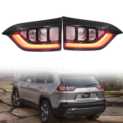 For Jeep Cherokee 2019 2020-2023 Pair Left+Right Inner LED Rear Tail Light Lamp Foto 1 de 4