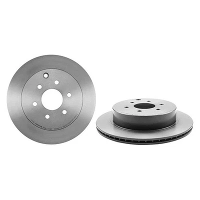 For Nissan Pathfinder 05-12 UV Coated Series Plain Vented Rear Brake Rotor Foto 1 de 4