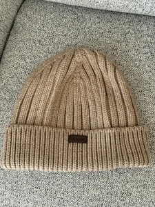 NWT J.CREW Beige Ribbed Wool Blend Men's Beanie | ONE SIZE | $49.50 - Picture 1 of 5