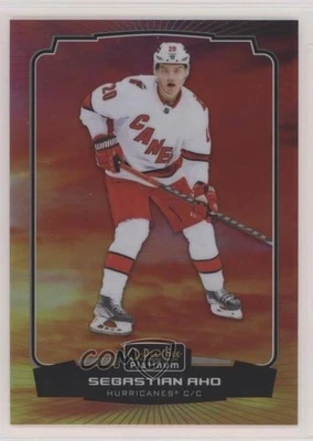 2022-23 O-Pee-Chee Platinum Sunset Sebastian Aho #14 - Image 1 of 2