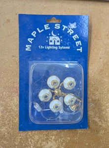 DOLLS HOUSE lighting BARGAIN 12 volt 5 CHIMNEY/SHADE CEILING LIGHT MS5 - Picture 1 of 2