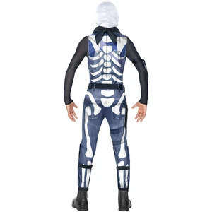 Boys Fortnite Skull Trooper Costume - Picture 1 of 6