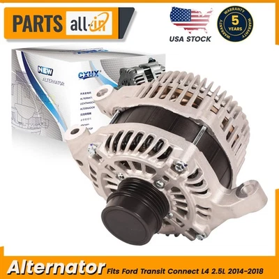 Nuevo alternador 12V 180A para Ford Escape Focus Transit Connect L4 2,5L 2014-2018 Foto 1 de 4