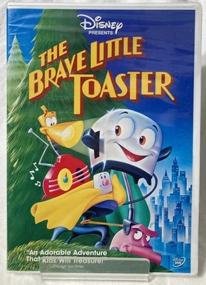 The Brave Little Toaster 1987 Disney Film (DVD 2003) Rare New Sealed Unopened - Image 1 of 4