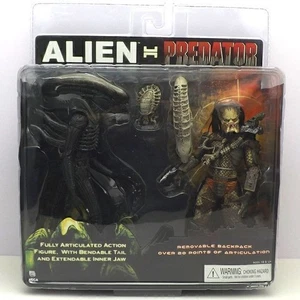 NECA 7-inch Alien Battle Iron Blood Warrior 97 Transparent Brain Shell Set - Picture 1 of 3