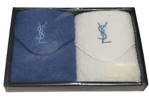 Yves Saint Laurent Hand Towels Set Brand New Luxury Bathroom Decor Homegoods - Picture 1 of 4