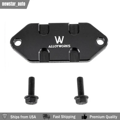 Coolant Block Off Plate For 2001~ 2017 Chevy GMC 6.6L Duramax Diesel Engine — 第 1/4 张图片