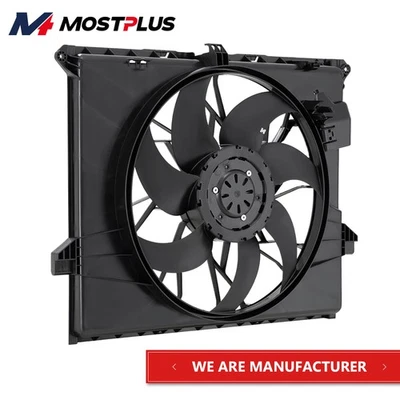 1X Radiator Cooling Fan For Mercedes-Benz R350 ML550 ML450 ML350 3.5L 3.0L - Imagem 1 de 4
