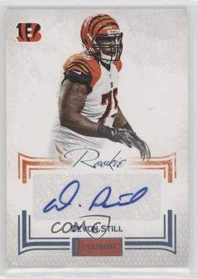 2012 Panini Playbook Signatures Platinum /25 Devon Still #105 Rookie Auto RC - Image 1 of 2
