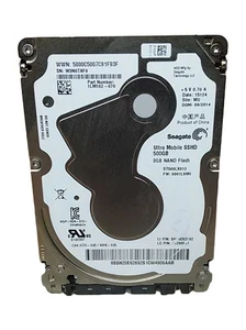 2 Stück Seagate Ultra Mobile ST500LX012 500GB 2,5" SATA III Hybrid SSHD Laufwerk - Bild 1 von 3