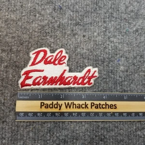 Vintage Dale Earnhardt Patch NASCAR Racing Script - Bild 1 von 2
