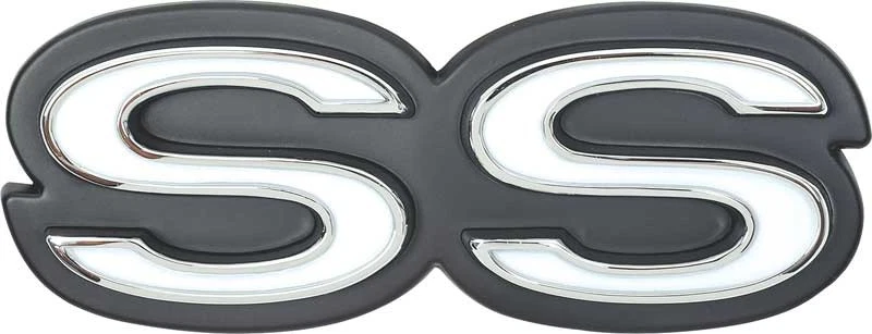 Chevrolet Impala 1969; emblema de maletero "SS" Foto 1 de 1