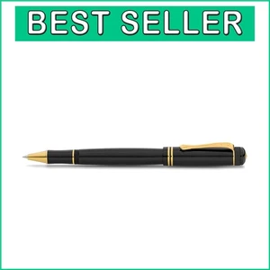 Classic Gold Acrylic Rollerball Pen with Refillable Ink – For Effortless Writing - Picture 1 of 8