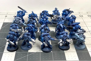 Primed 40K SPACE WOLVES Firstborn TACTICAL MARINES x20 lot GW citadel OOP SIM I3 - Picture 1 of 4