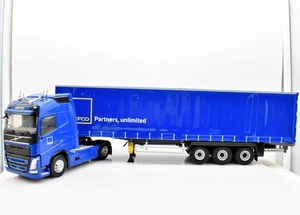 Modellino camion scala 1:43 Volvo FH4 tautlinier gefco eligor modellismo statico - Foto 1 di 5