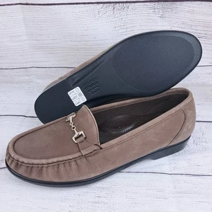 SAS Metro Loafers Tripad Brown Comfort Shoes Size 10 W Made in USA Horsebit - Picture 1 of 14