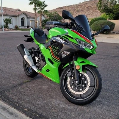 Juego de carenado KRT verde inyección FKC para Kawasaki Ninja 400 2018-2023 EX400 z045 Foto 1 de 4
