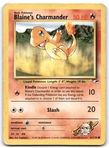 Blaine's Charmander 061/132 Gym Heroes DMG - Bild 1 von 2