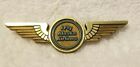 Stoffel Seals I Fly Alaska Airlines Plastic Wings Pin 2 3/4" Wide Vintage
