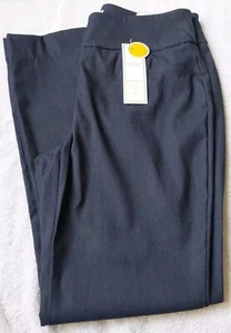 New/Tags Charter Club Pants Womens Sz 6 Blue Cambridge Slim Leg Tummy Slimming - Picture 1 of 13