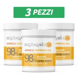 3 PEZZI 550mlx3 Arnica Gel Cavalli Uso Umano 98% Naturale Forte BELL'ITALIABIO - Foto 1 di 7